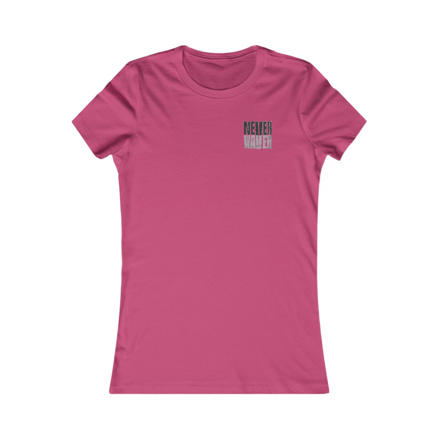 Philadelphia Fans Never Waver W-Leopard Football Women's Favorite Tee - Never Waver