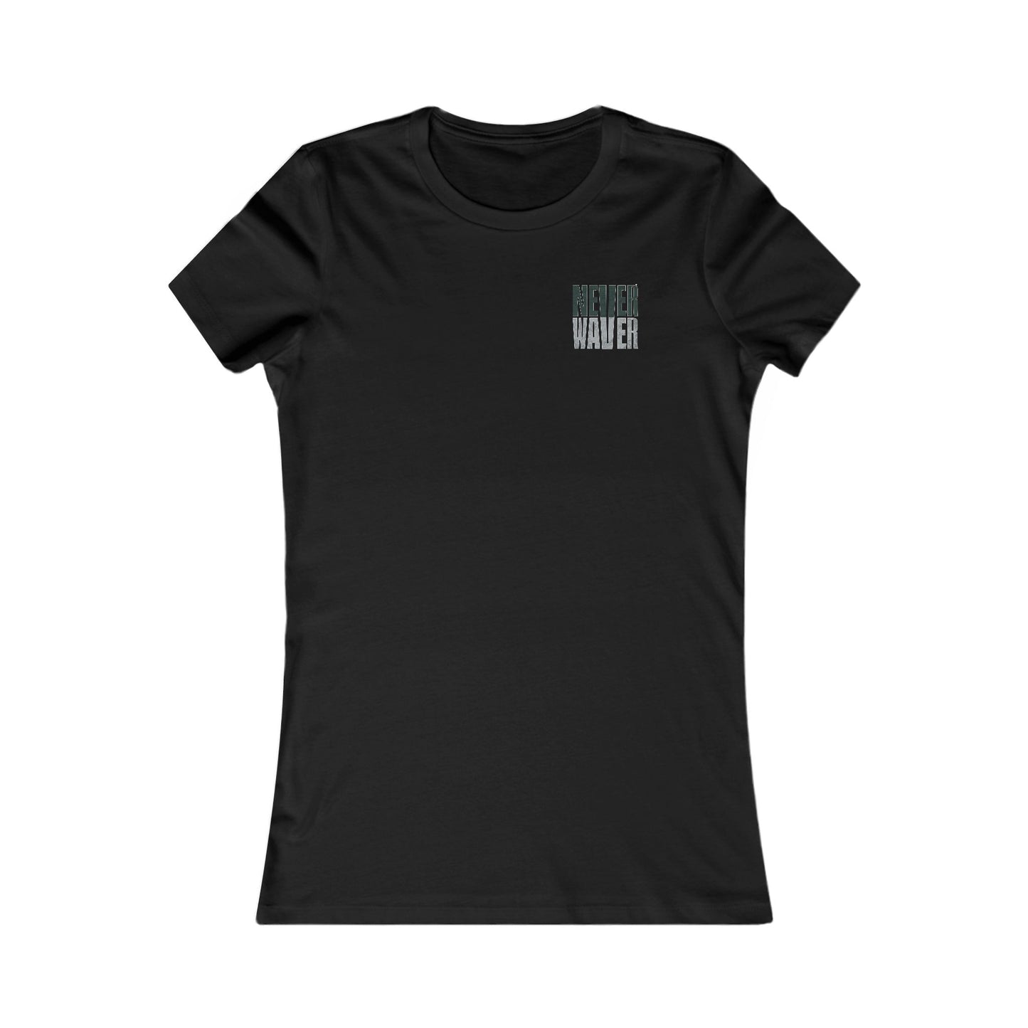 Philadelphia Fans Never Waver W-Leopard Football Women's Favorite Tee - Never Waver