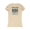 Philadelphia Fans Never Waver W-Leopard Football Women's Favorite Tee - Never Waver
