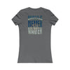 Seattle Fans Never Waver W-Leopard Football Women's Favorite Tee - Never Waver