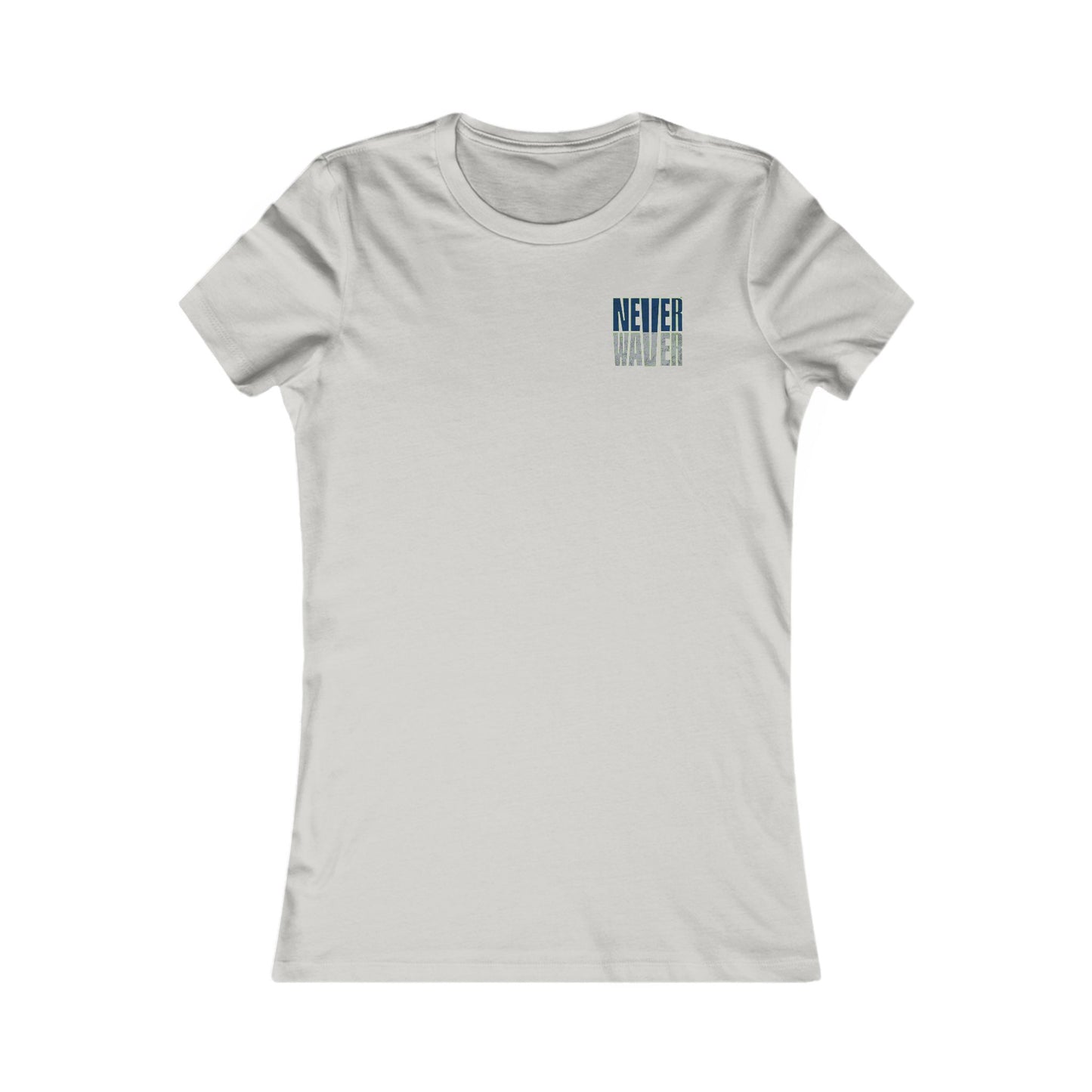 Seattle Fans Never Waver W-Leopard Football Women's Favorite Tee - Never Waver