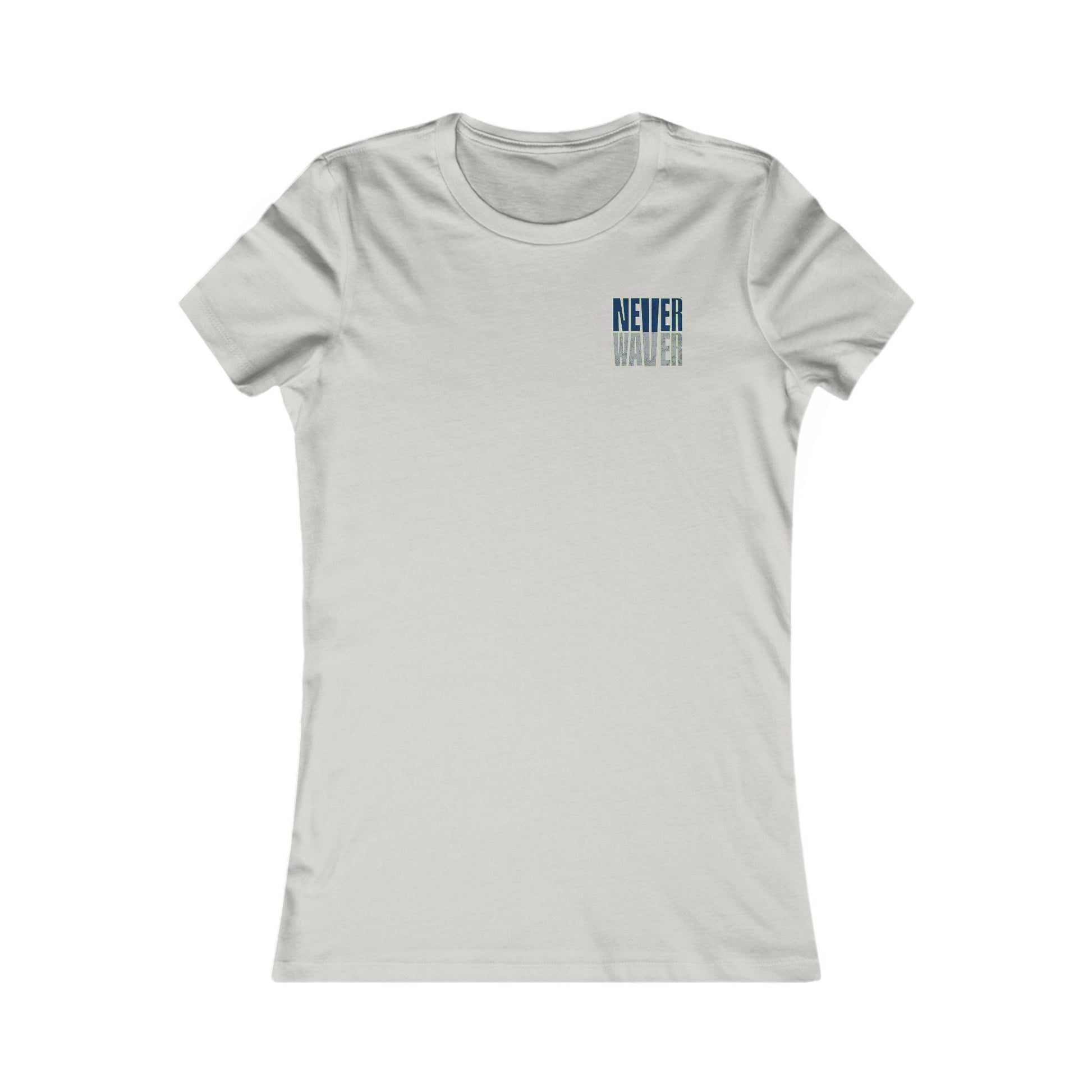 Seattle Fans Never Waver W-Leopard Football Women's Favorite Tee - Never Waver