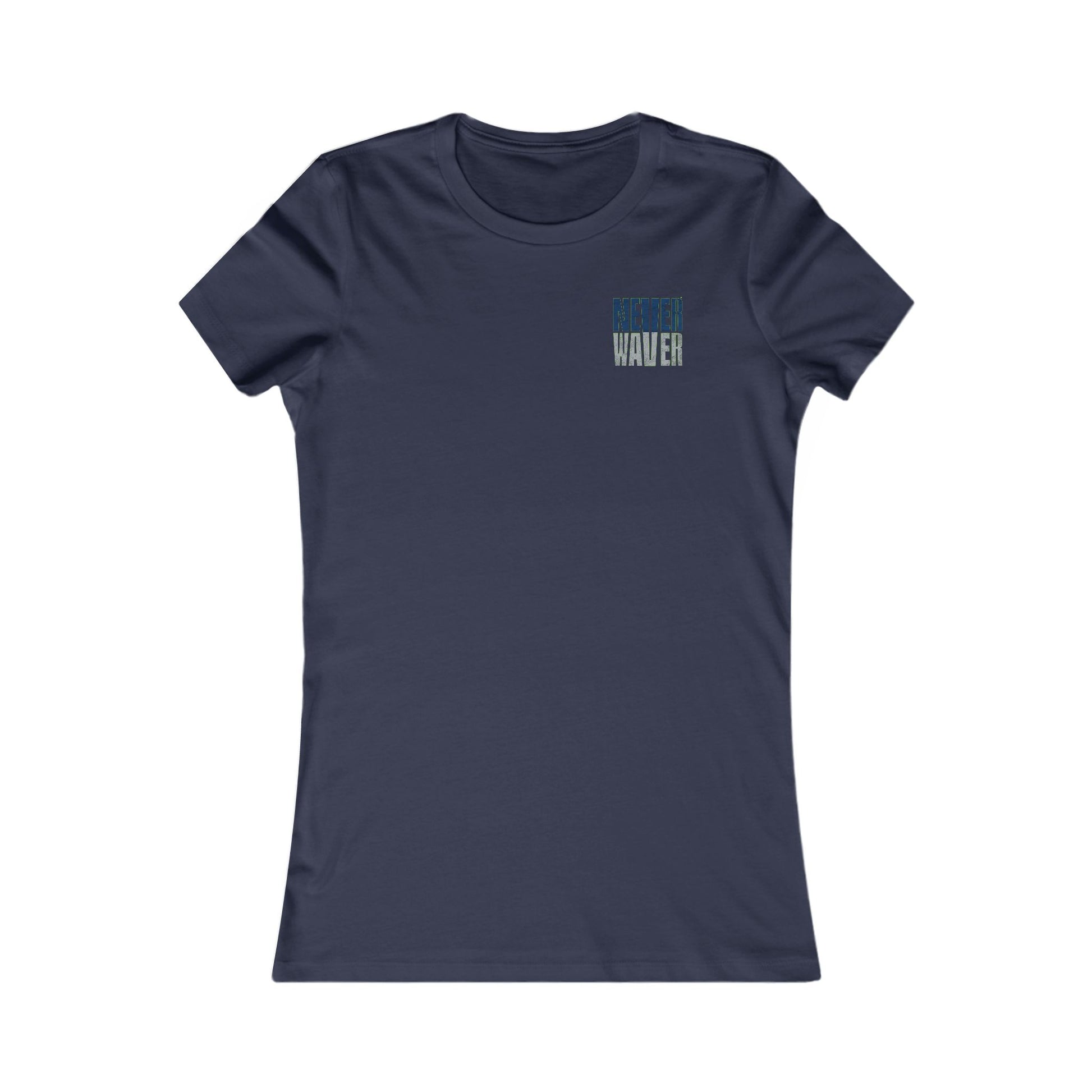 Seattle Fans Never Waver W-Leopard Football Women's Favorite Tee - Never Waver