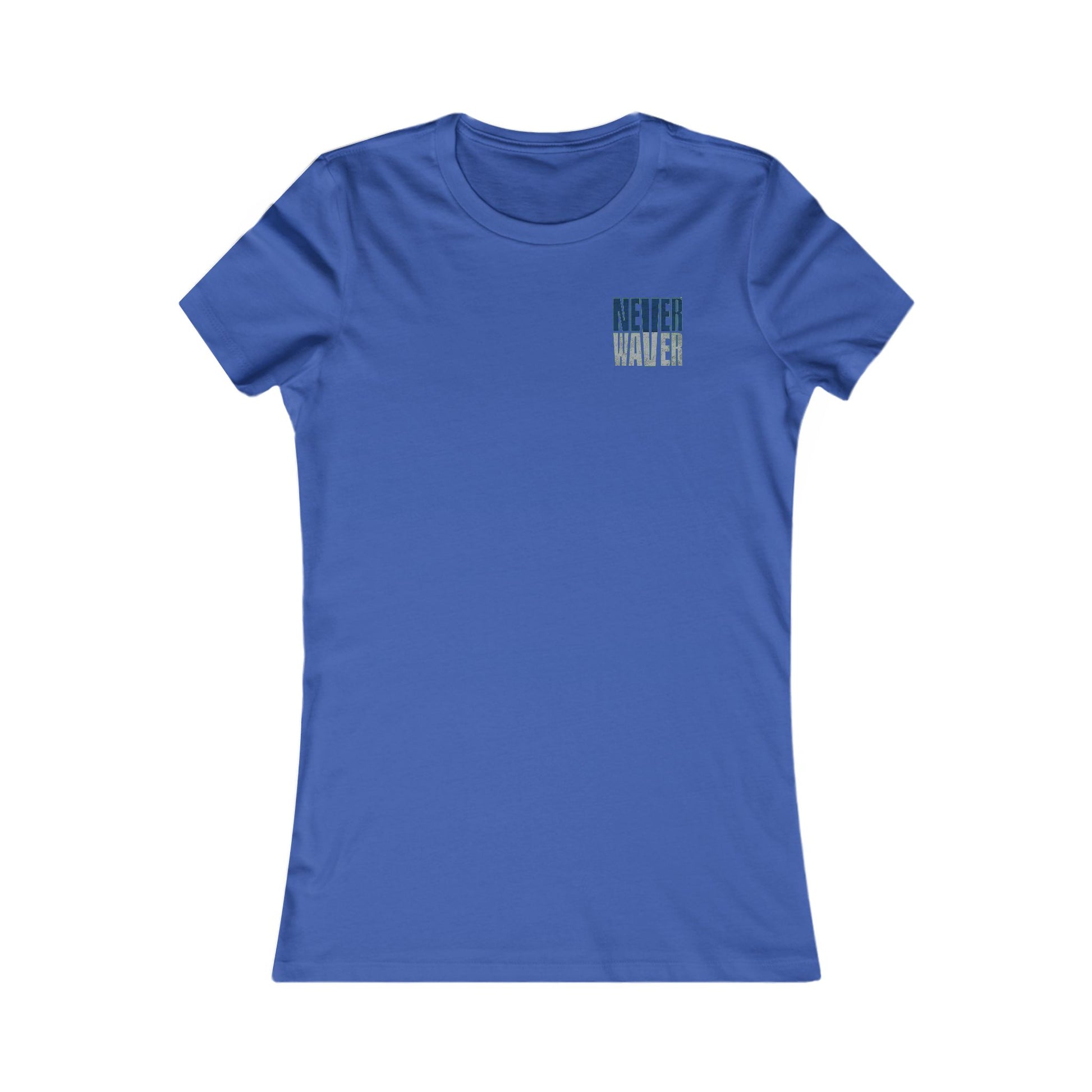 Seattle Fans Never Waver W-Leopard Football Women's Favorite Tee - Never Waver