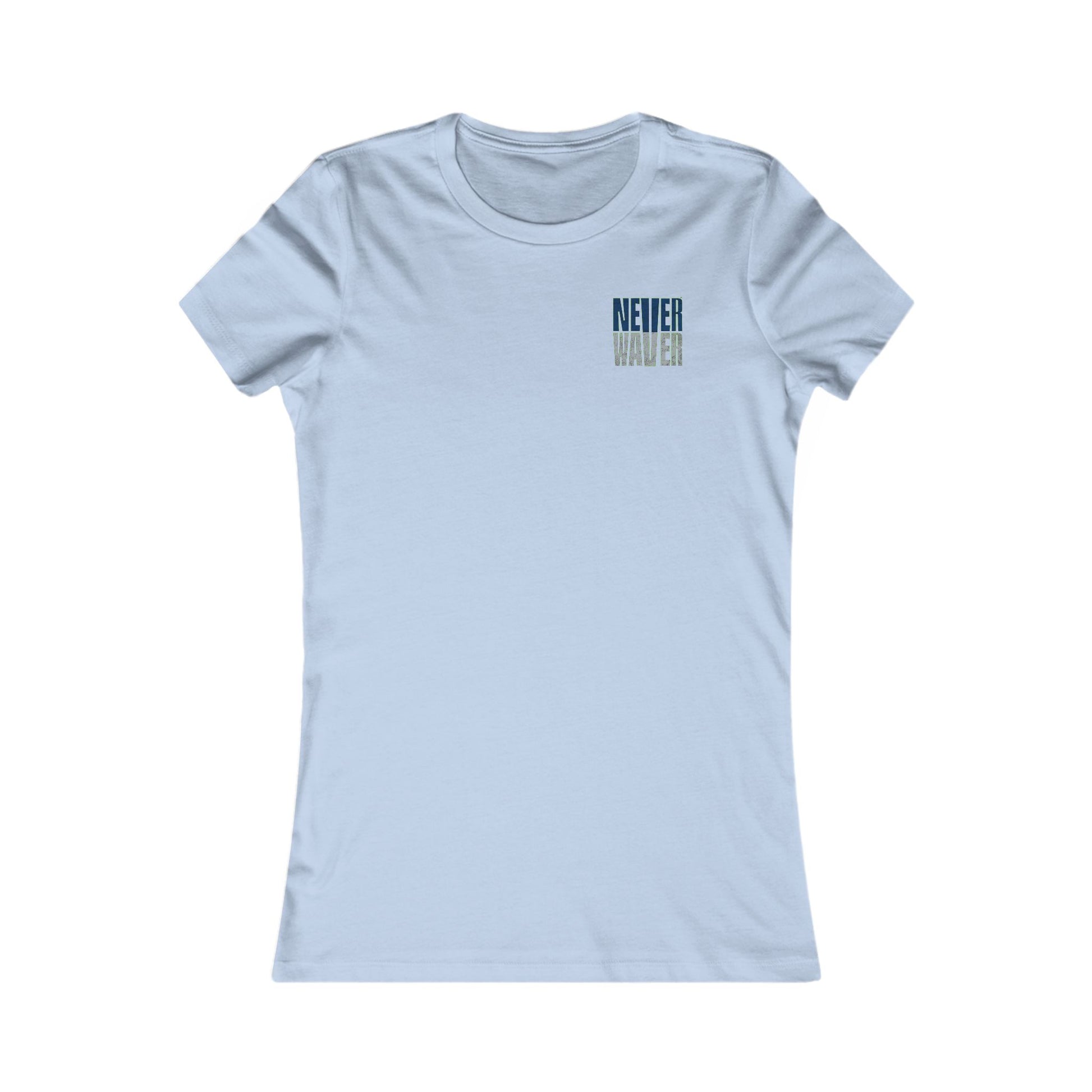 Seattle Fans Never Waver W-Leopard Football Women's Favorite Tee - Never Waver