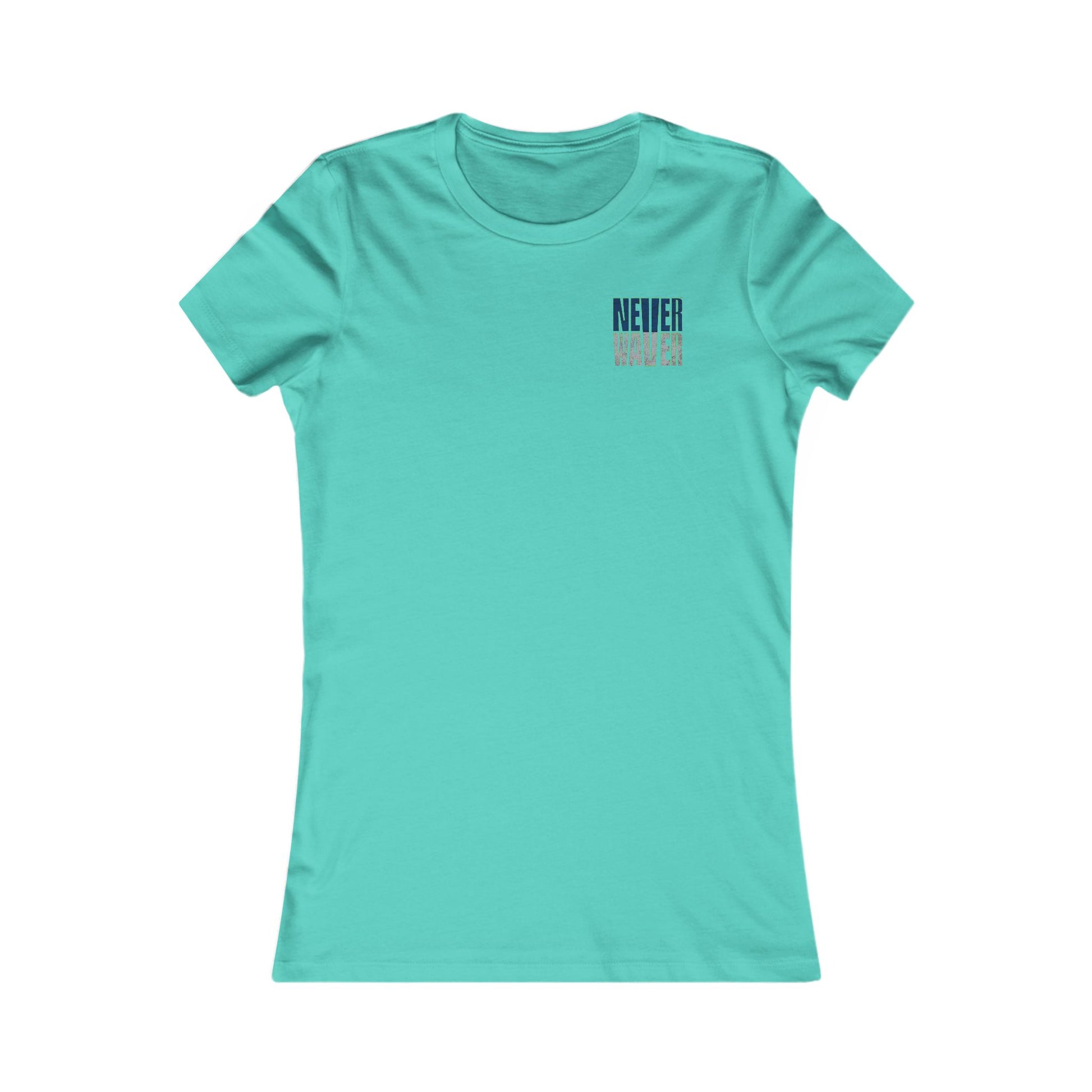 Seattle Fans Never Waver W-Leopard Football Women's Favorite Tee - Never Waver