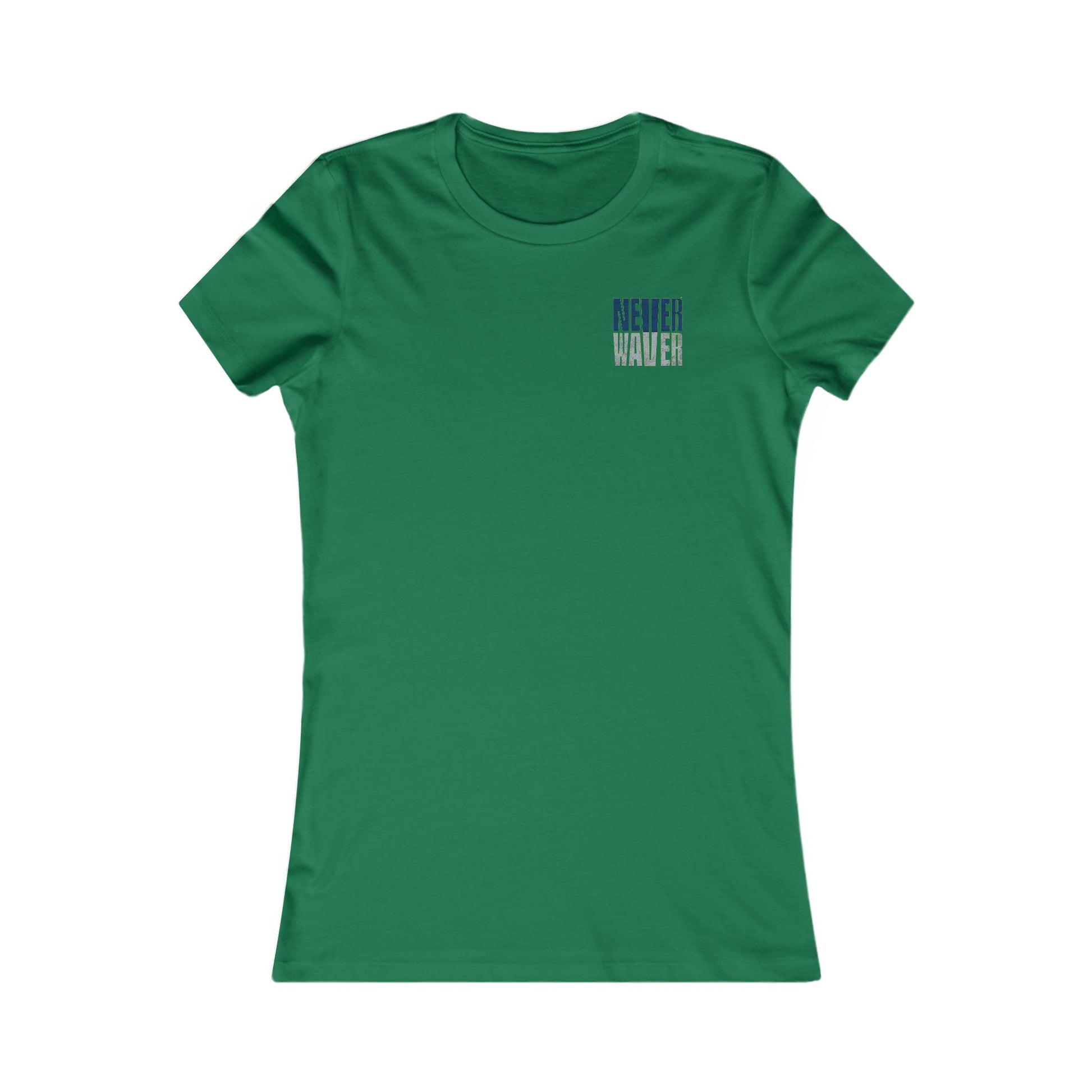Seattle Fans Never Waver W-Leopard Football Women's Favorite Tee - Never Waver