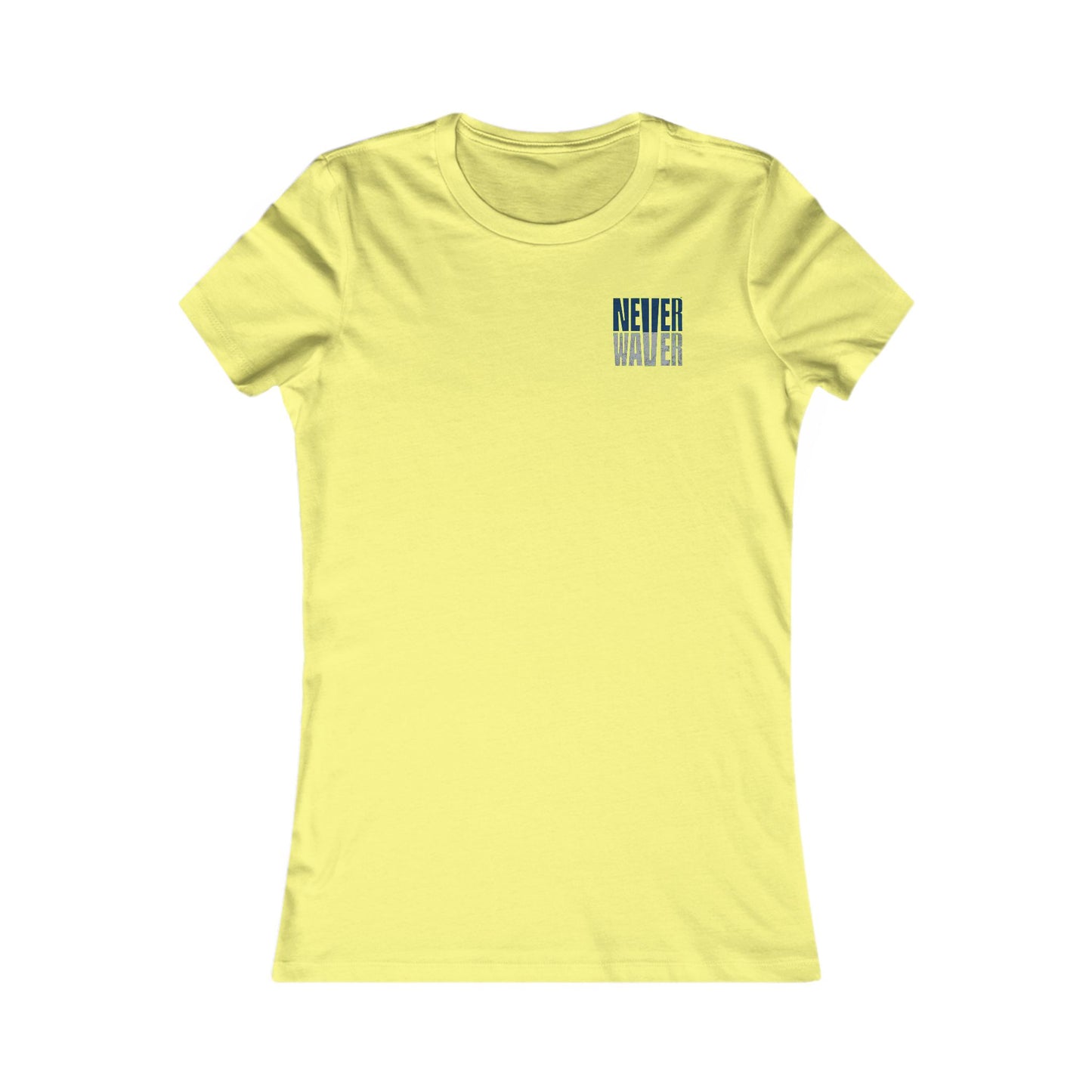 Seattle Fans Never Waver W-Leopard Football Women's Favorite Tee - Never Waver