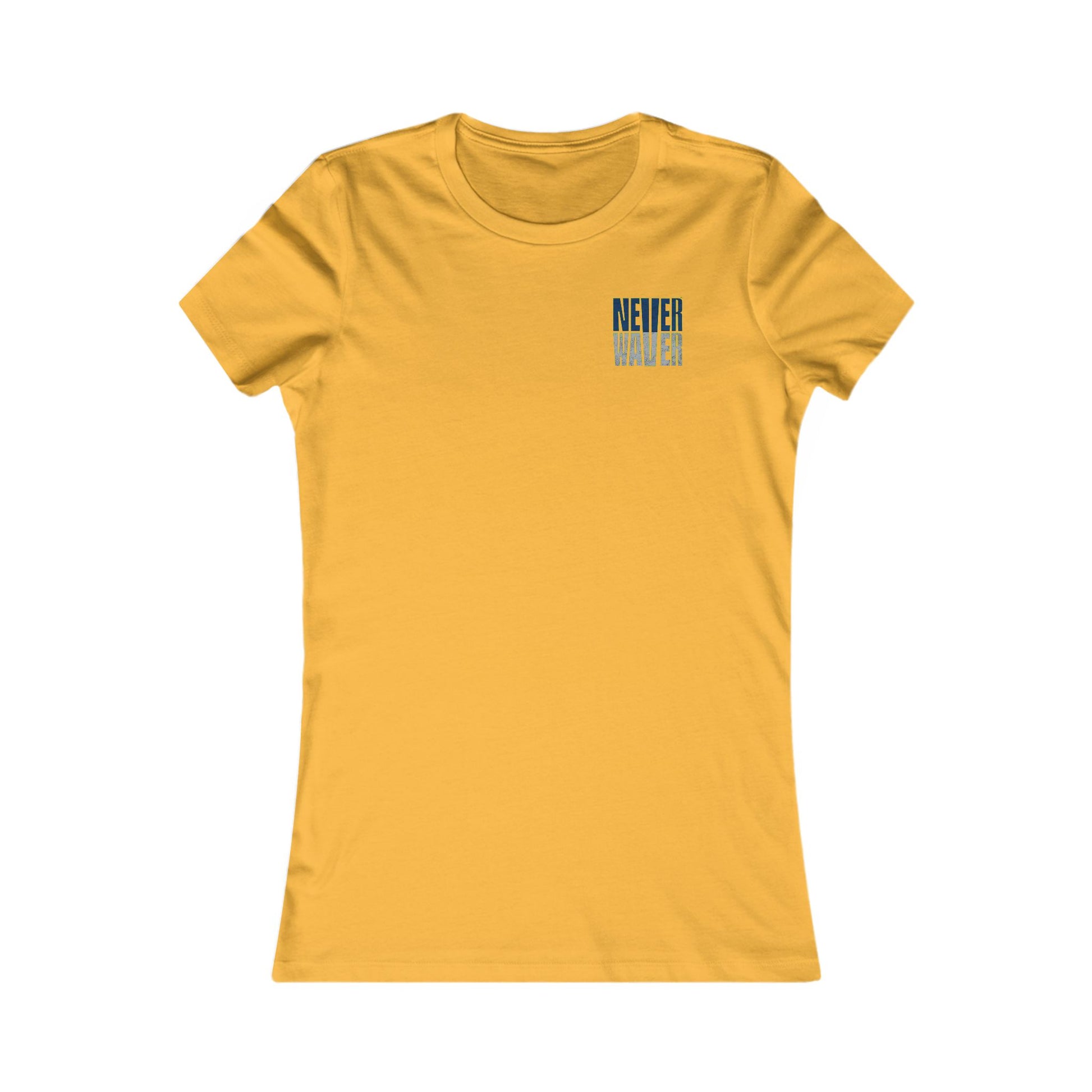 Seattle Fans Never Waver W-Leopard Football Women's Favorite Tee - Never Waver