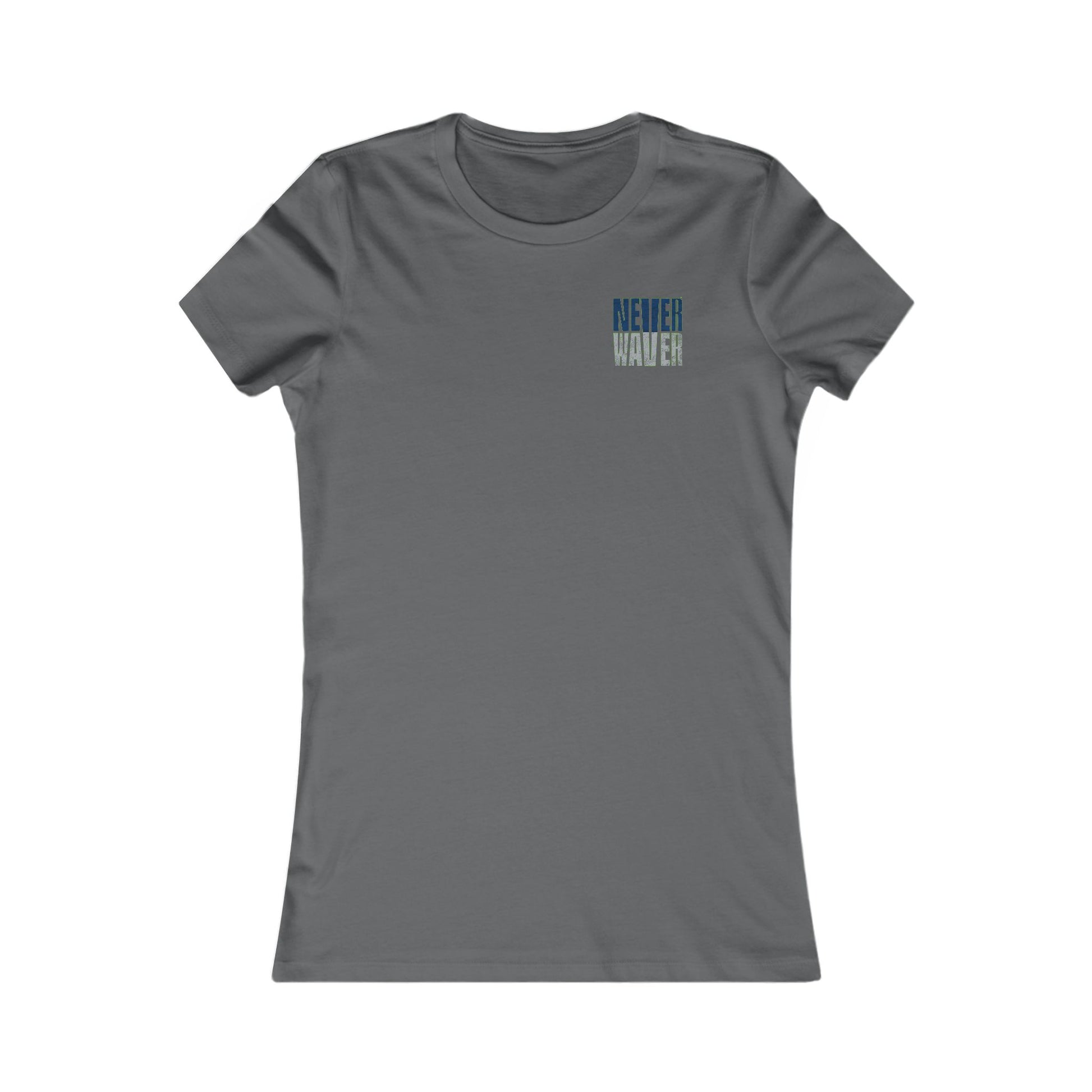 Seattle Fans Never Waver W-Leopard Football Women's Favorite Tee - Never Waver