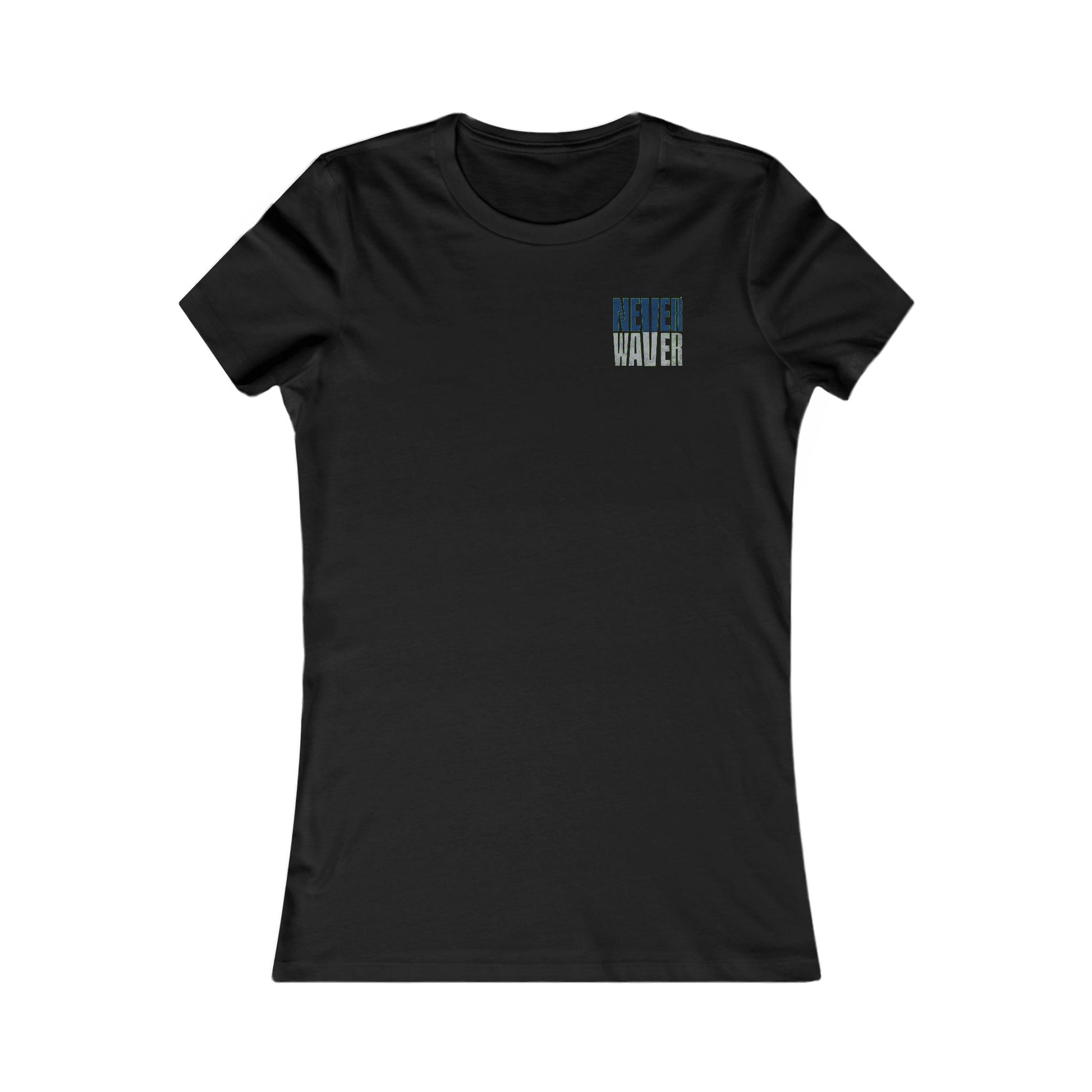 Seattle Fans Never Waver W-Leopard Football Women's Favorite Tee - Never Waver