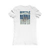 Seattle Fans Never Waver W-Leopard Football Women's Favorite Tee - Never Waver
