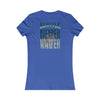 Seattle Fans Never Waver W-Leopard Football Women's Favorite Tee - Never Waver