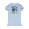 Seattle Fans Never Waver W-Leopard Football Women's Favorite Tee - Never Waver