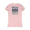 Seattle Fans Never Waver W-Leopard Football Women's Favorite Tee - Never Waver