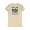 Seattle Fans Never Waver W-Leopard Football Women's Favorite Tee - Never Waver