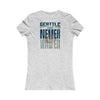 Seattle Fans Never Waver W-Leopard Football Women's Favorite Tee - Never Waver