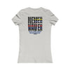 T-Shirt Never Waver Back Our First Responders Women's - Never Waver