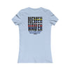 T-Shirt Never Waver Back Our First Responders Women's - Never Waver