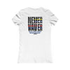 T-Shirt Never Waver Back Our First Responders Women's - Never Waver