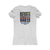 T-Shirt Never Waver Back Our First Responders Women's - Never Waver