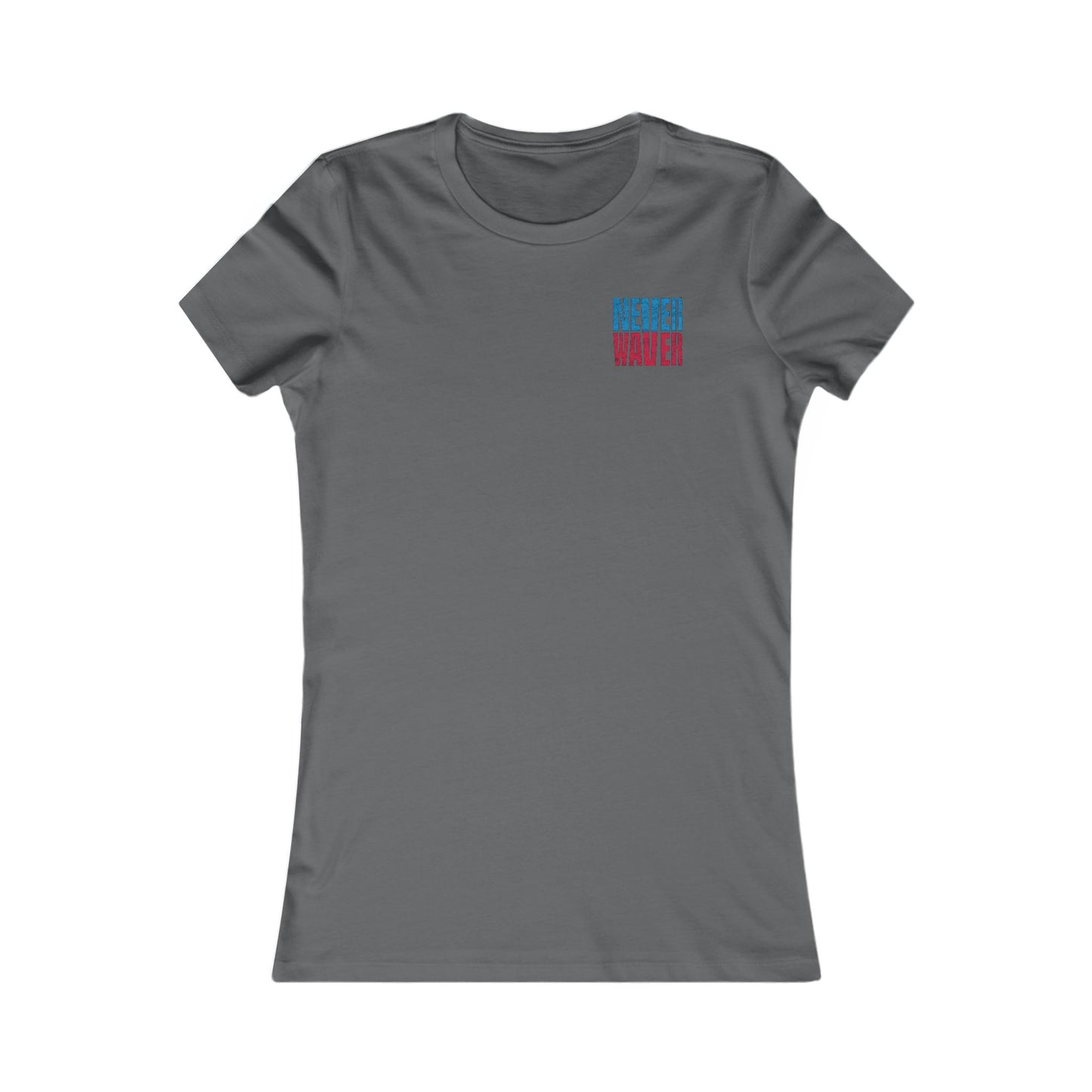 Tennessee Fans Never Waver W-Leopard Football Women's Favorite Tee - Never Waver