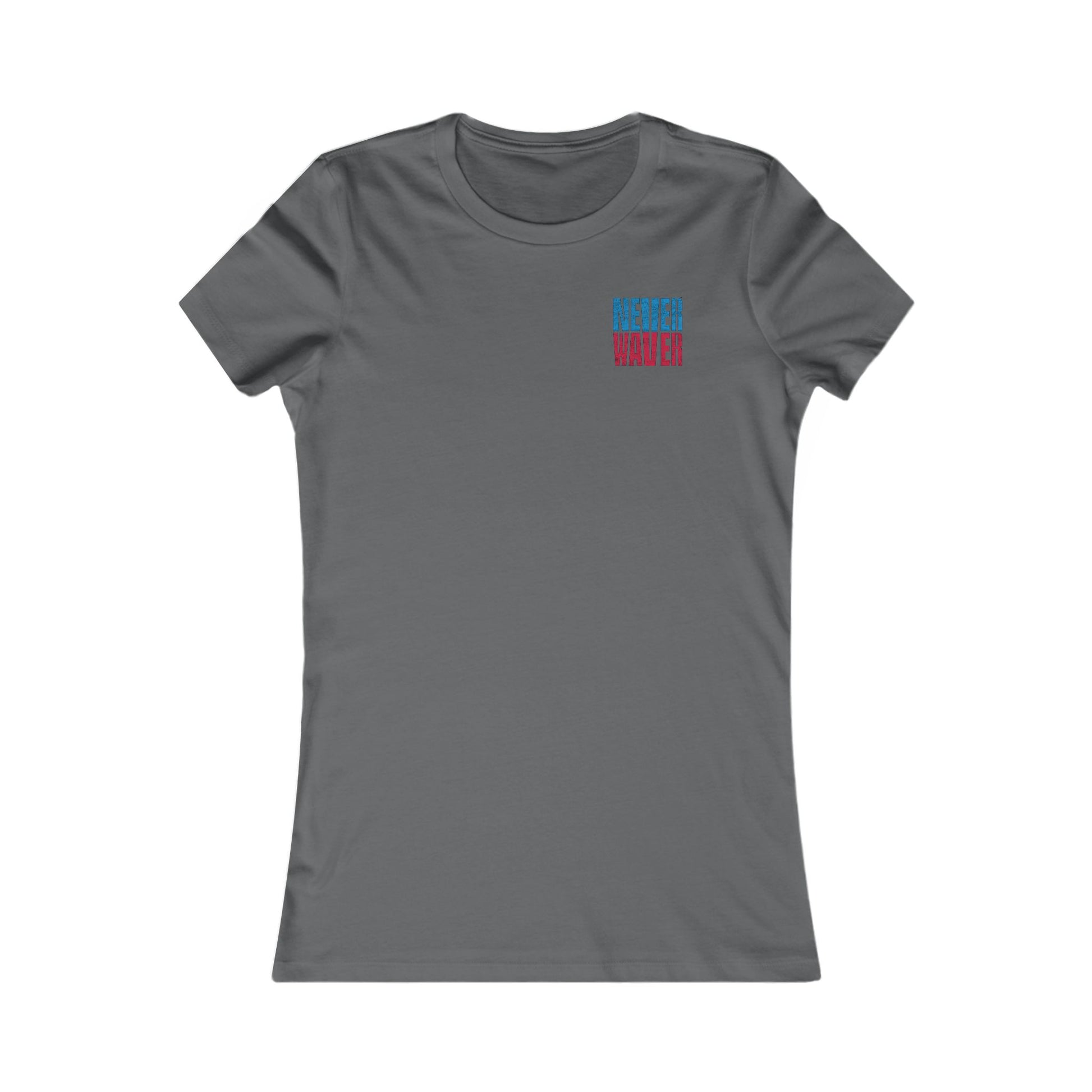 Tennessee Fans Never Waver W-Leopard Football Women's Favorite Tee - Never Waver