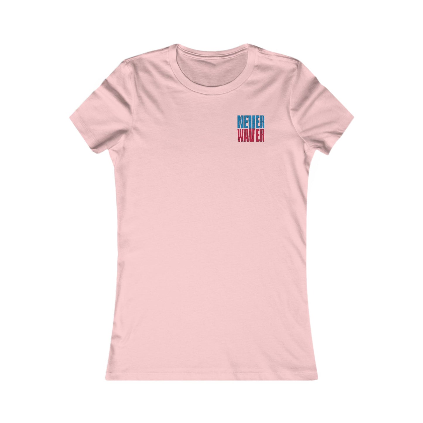 Tennessee Fans Never Waver W-Leopard Football Women's Favorite Tee - Never Waver