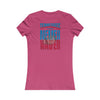 Tennessee Fans Never Waver W-Leopard Football Women's Favorite Tee - Never Waver