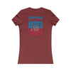 Tennessee Fans Never Waver W-Leopard Football Women's Favorite Tee - Never Waver