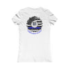 True Americans Never Waver They Always Back The Blue  Women's Favorite Tee - Never Waver