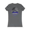 True Americans Never Waver They Always Back The Blue  Women's Favorite Tee - Never Waver