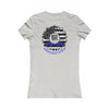 True Americans Never Waver They Always Back The Blue  Women's Favorite Tee - Never Waver