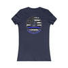 True Americans Never Waver They Always Back The Blue  Women's Favorite Tee - Never Waver