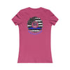 True Americans Never Waver They Always Back The Blue  Women's Favorite Tee - Never Waver