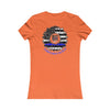 True Americans Never Waver They Always Back The Blue  Women's Favorite Tee - Never Waver