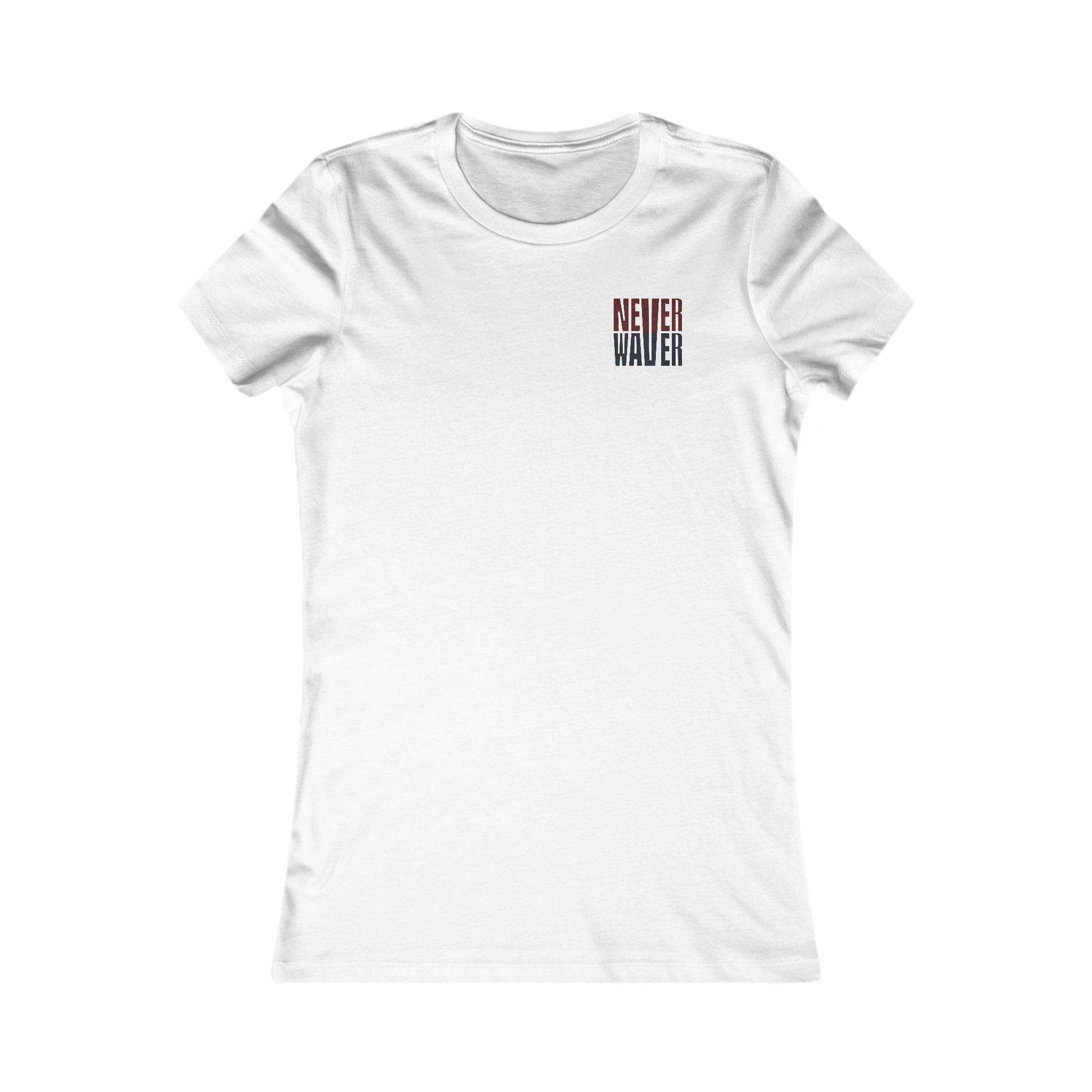 Arizona Fans Never Waver W-Leopard Football Women's Favorite Tee - Never Waver