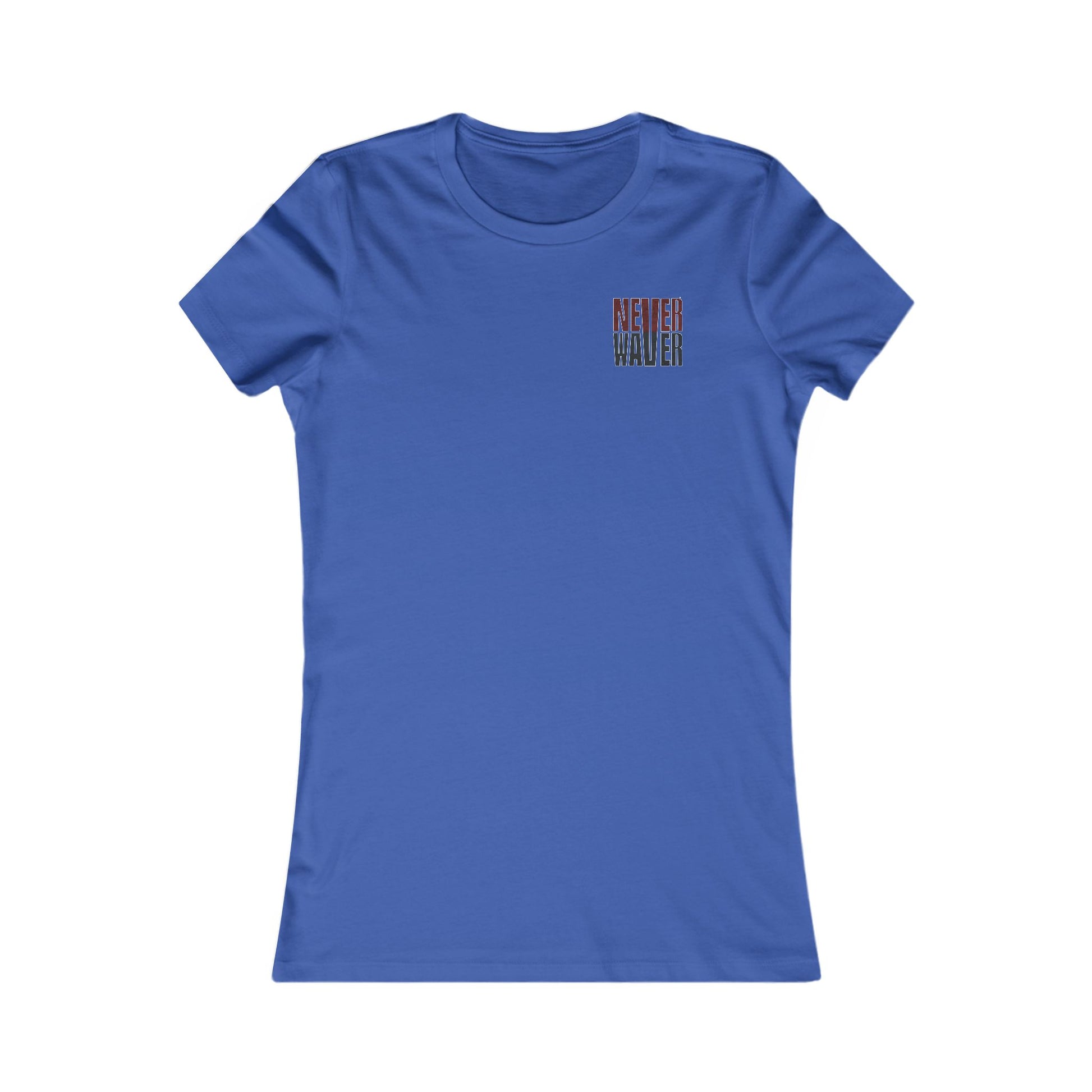 Arizona Fans Never Waver W-Leopard Football Women's Favorite Tee - Never Waver