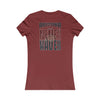 Arizona Fans Never Waver W-Leopard Football Women's Favorite Tee - Never Waver
