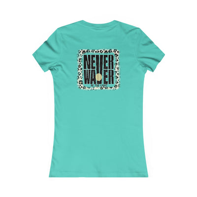 NEVER WAVER Be The Light Women's Favorite Tee - Never Waver