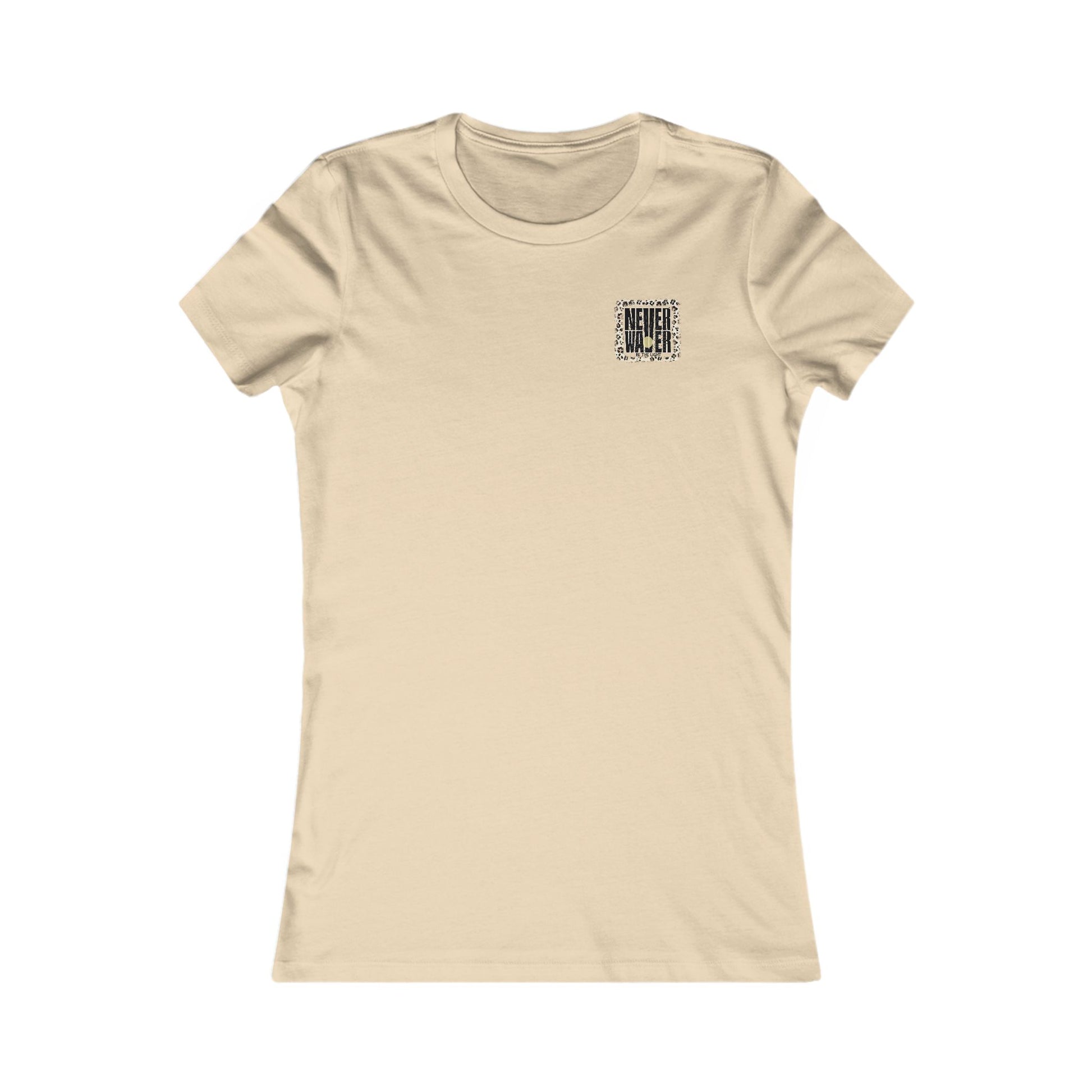 NEVER WAVER Be The Light Women's Favorite Tee - Never Waver