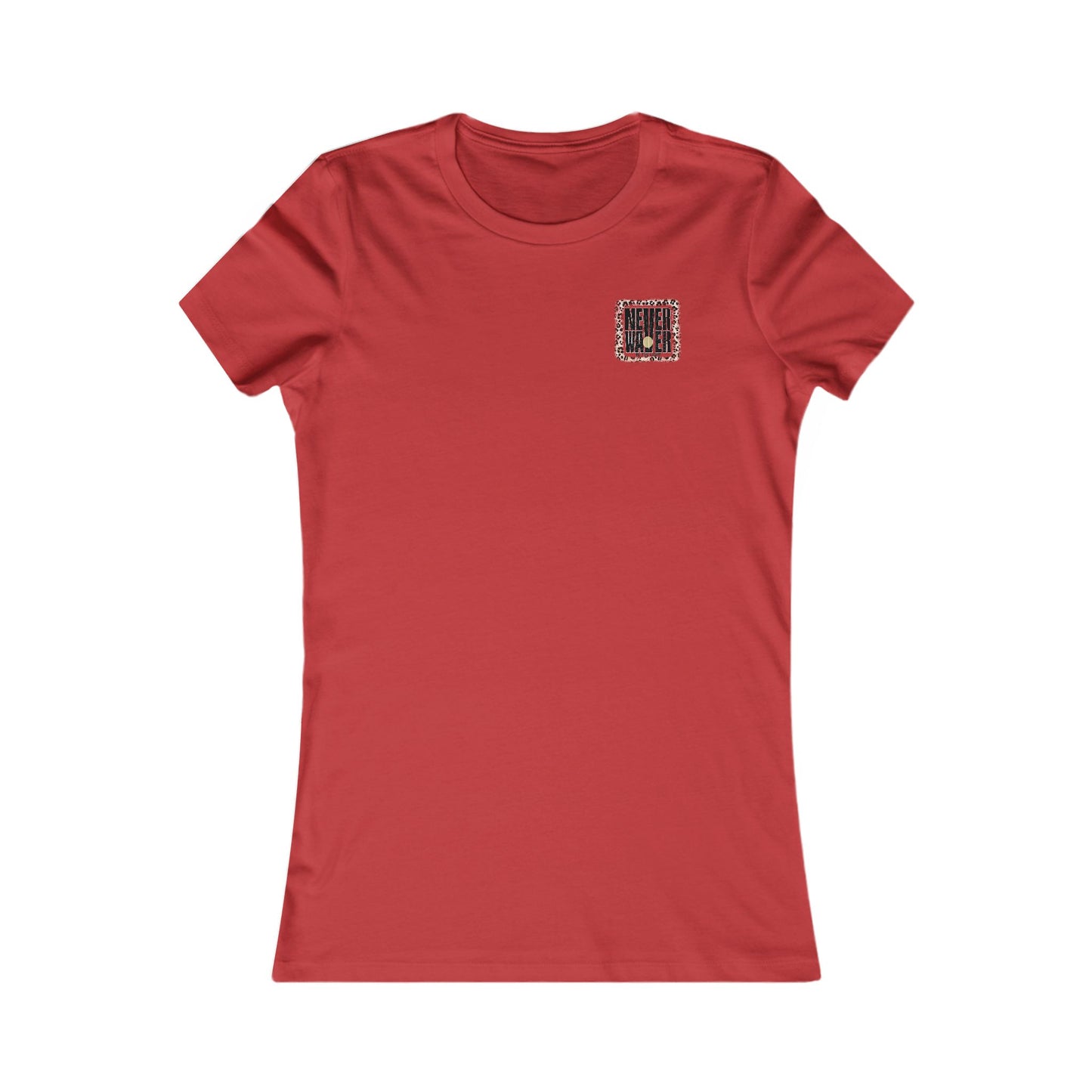 NEVER WAVER Be The Light Women's Favorite Tee - Never Waver