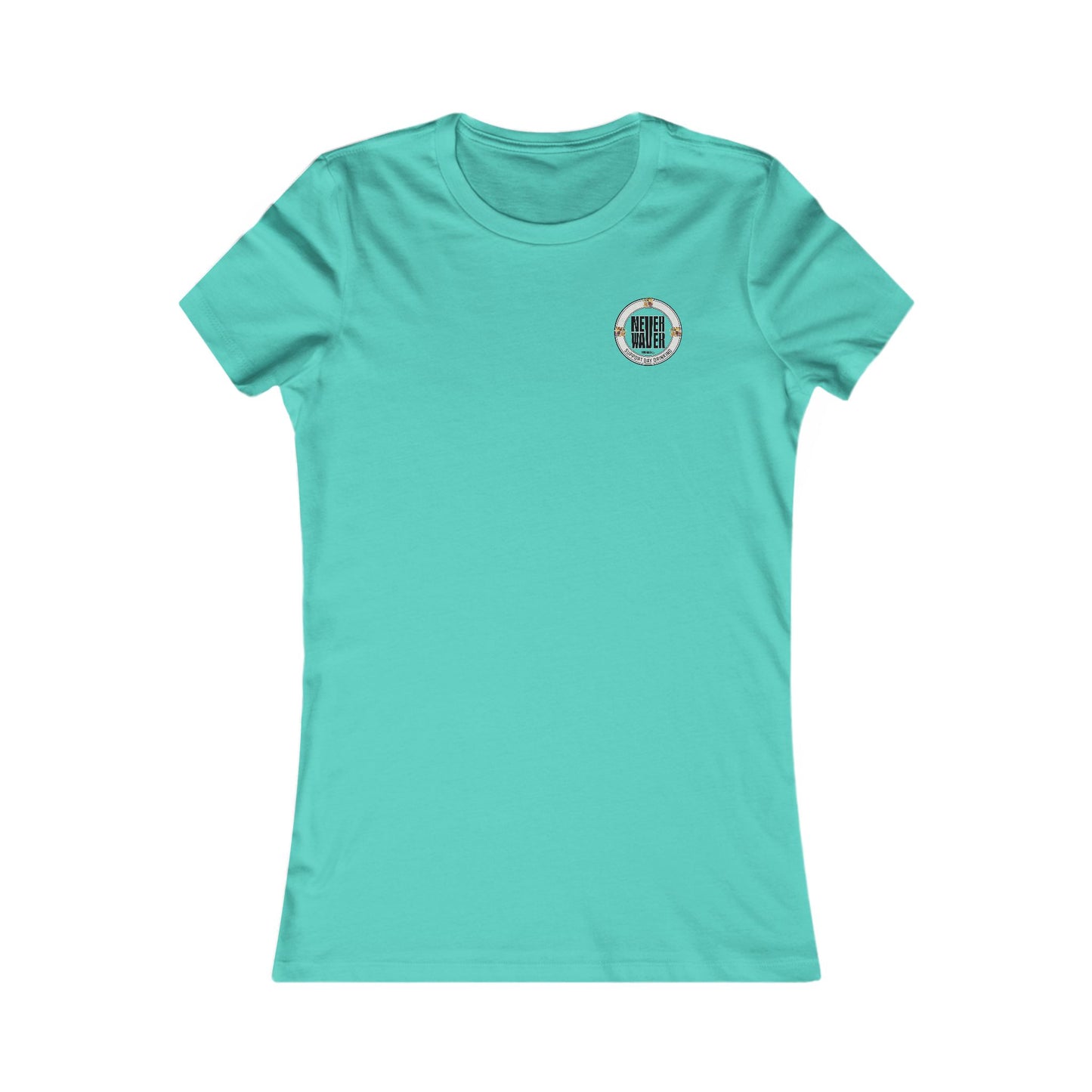 Support Day Drinking Never Waver Women's Favorite Tee - Never Waver