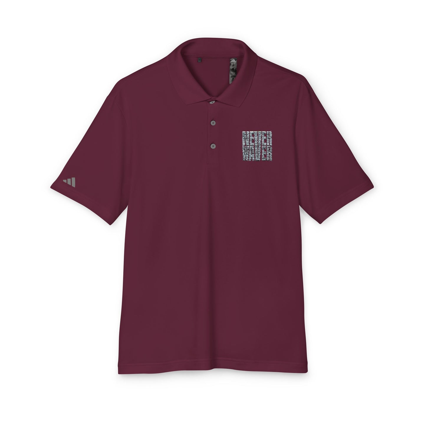 Never Waver adidas Unisex Performance Polo - Never Waver