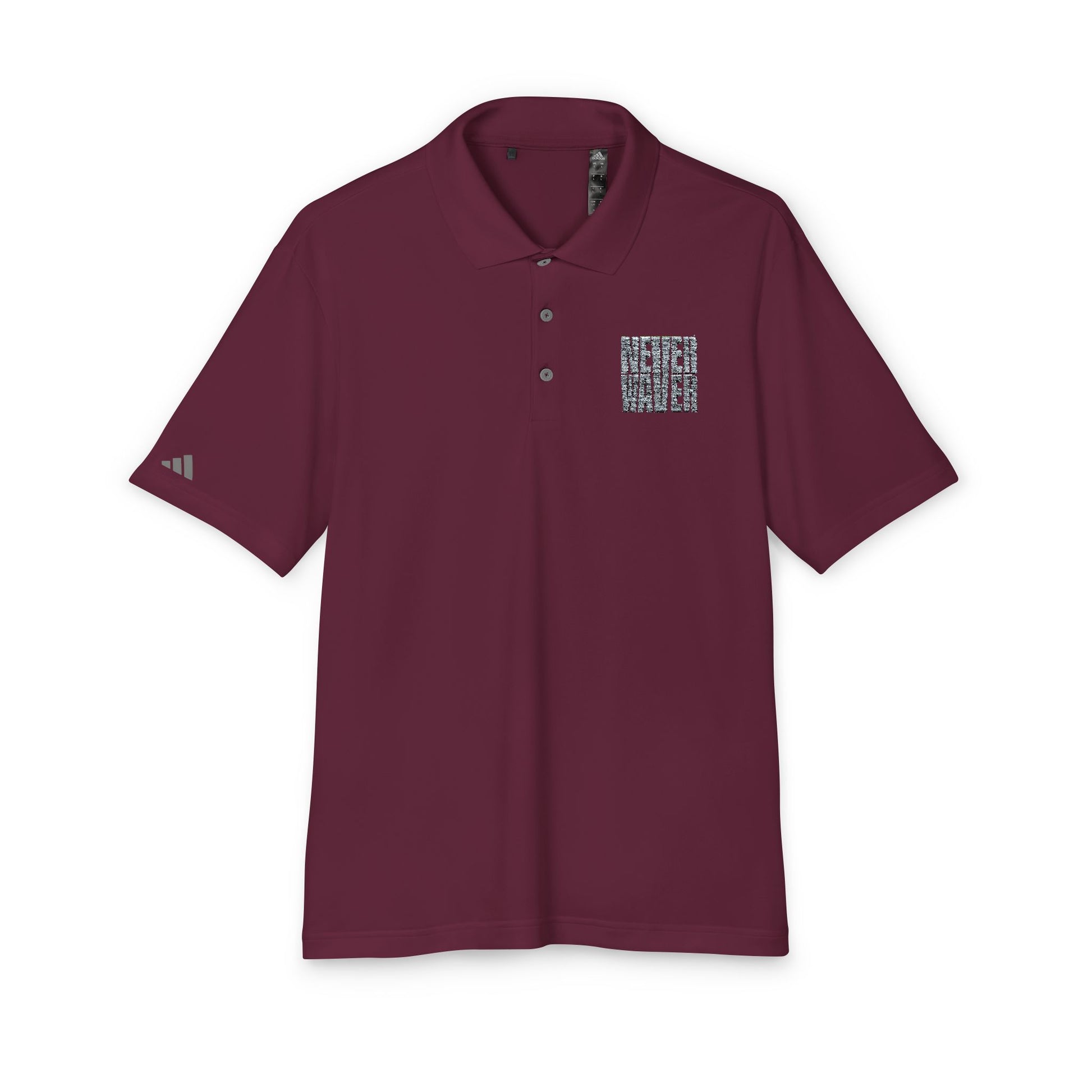 Never Waver adidas Unisex Performance Polo - Never Waver