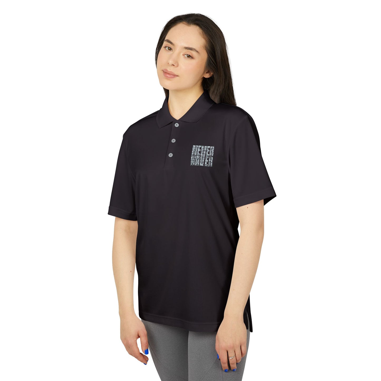 Never Waver adidas Unisex Performance Polo - Never Waver
