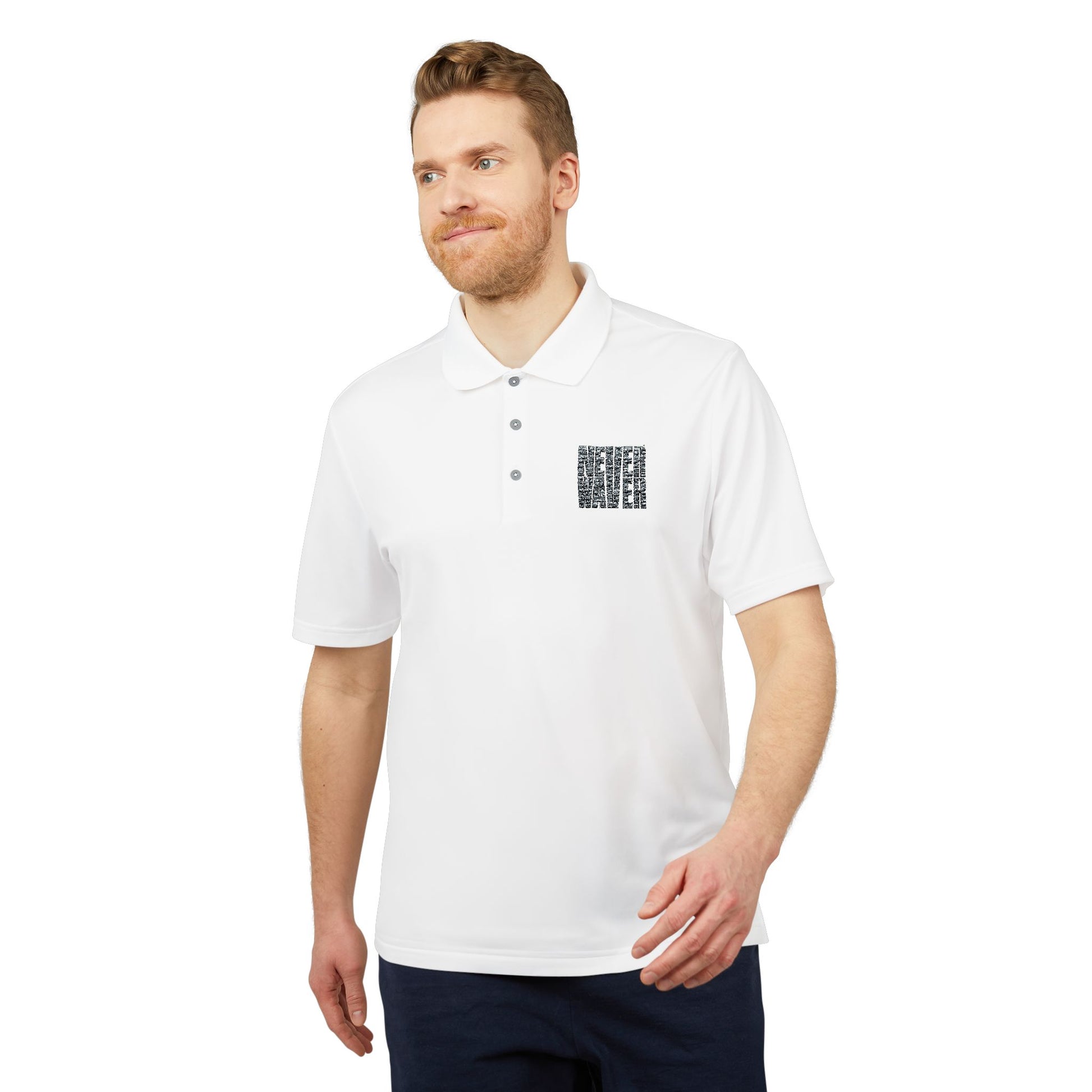 Never Waver adidas Unisex Performance Polo - Never Waver