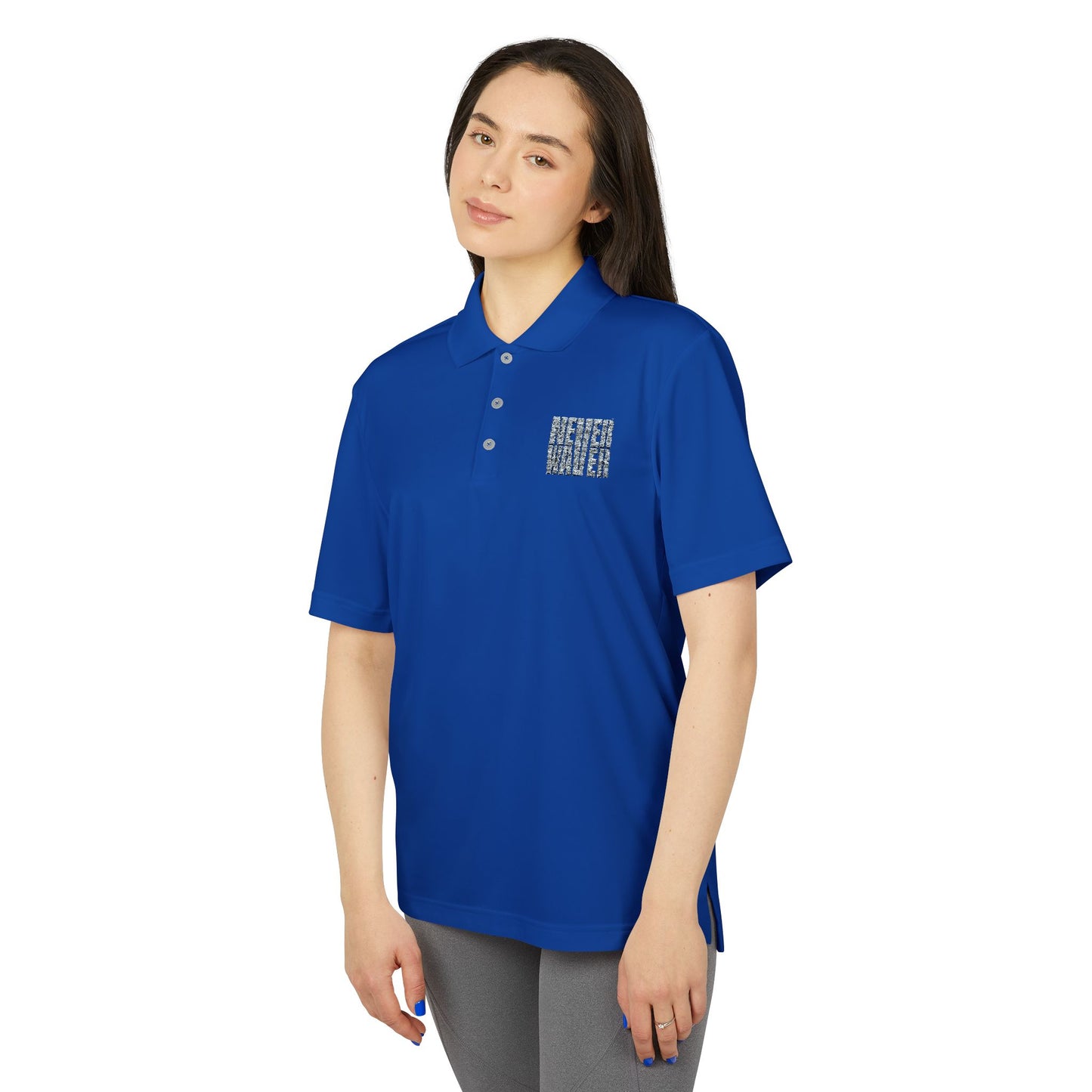 Never Waver adidas Unisex Performance Polo - Never Waver