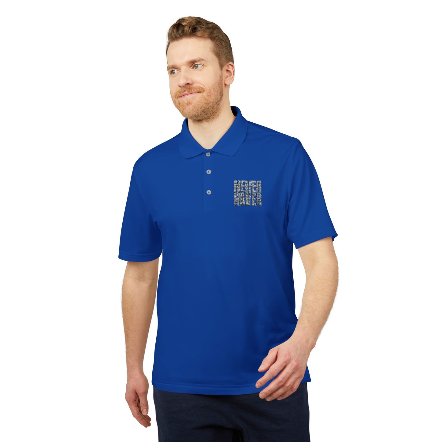 Never Waver adidas Unisex Performance Polo - Never Waver