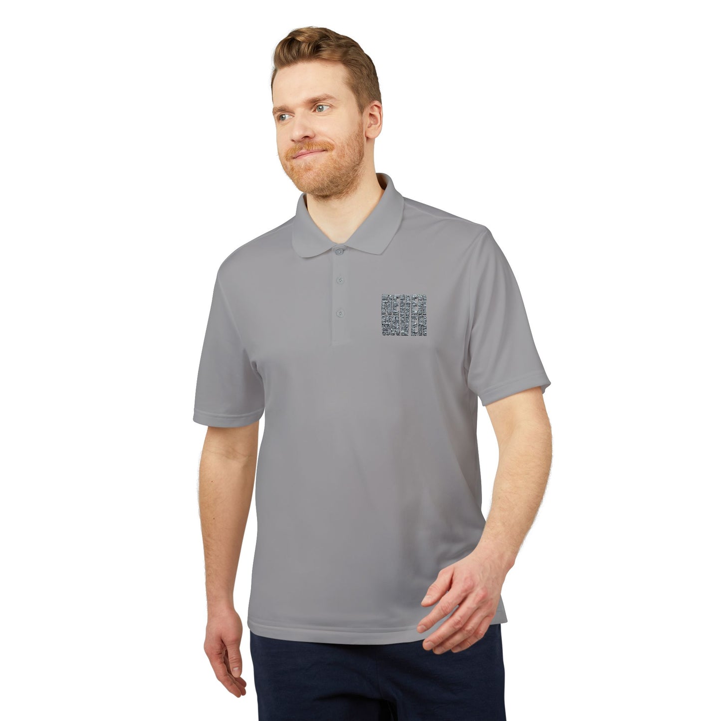Never Waver adidas Unisex Performance Polo - Never Waver